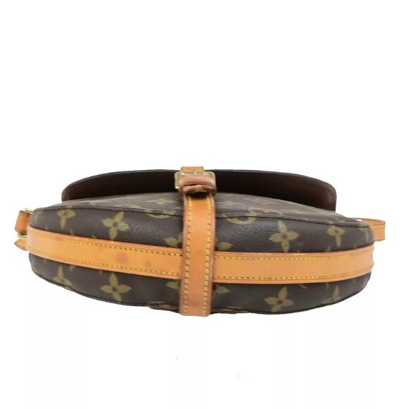 LOUIS VUITTONI Chantilly MM Shoulder Bag Monogram Leather Brown - Picture 7 of 16